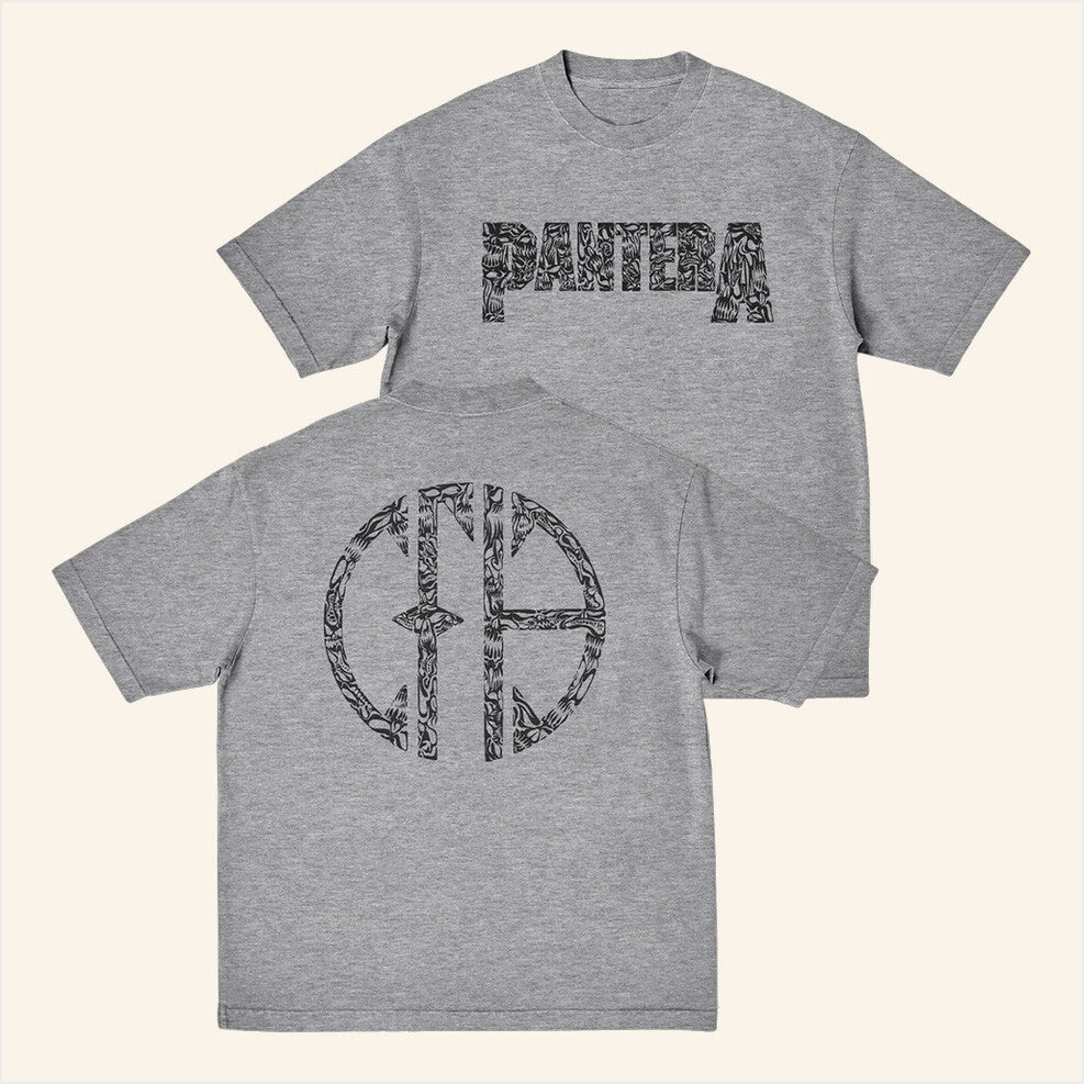 Angry Logo T-Shirt Pantera Merch Presents For Boyfriend Birthday Gifts For Best Friend