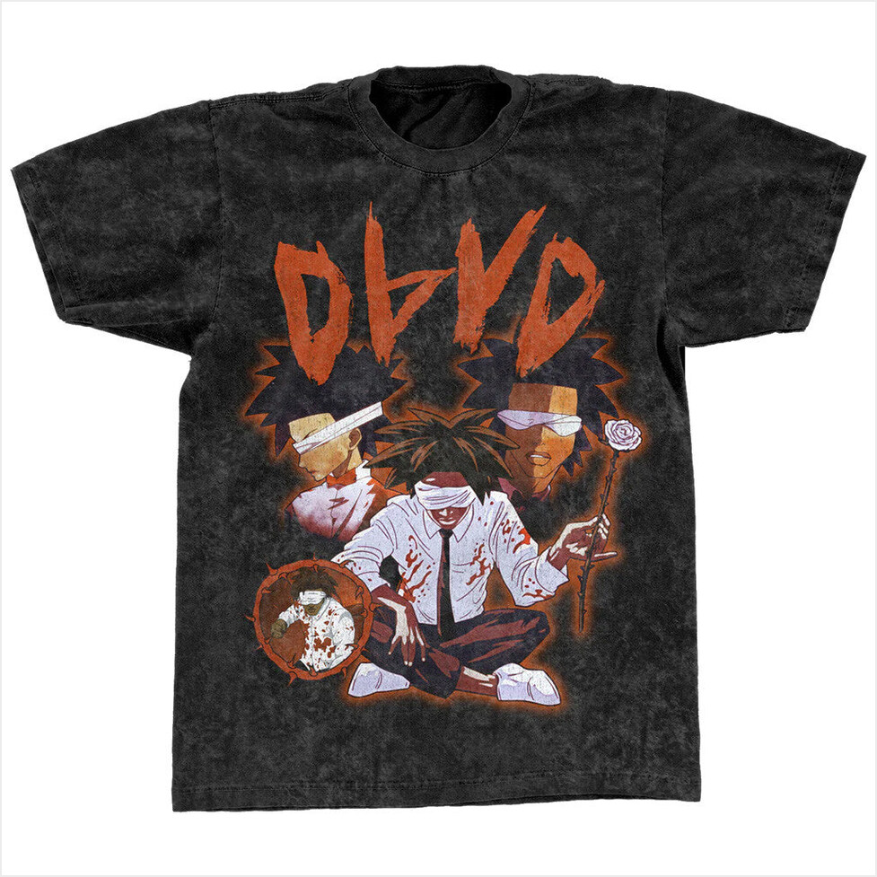 Anime Wash T-Shirt D4VD Merch Presents For Friends Birthday Gifts For Friends
