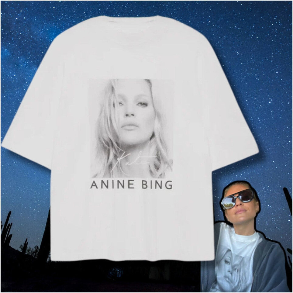 Anine Bing Kate Moss Boxy Shirt Worn By Kristin Cavallari Merch Birthday Gifts For Fans