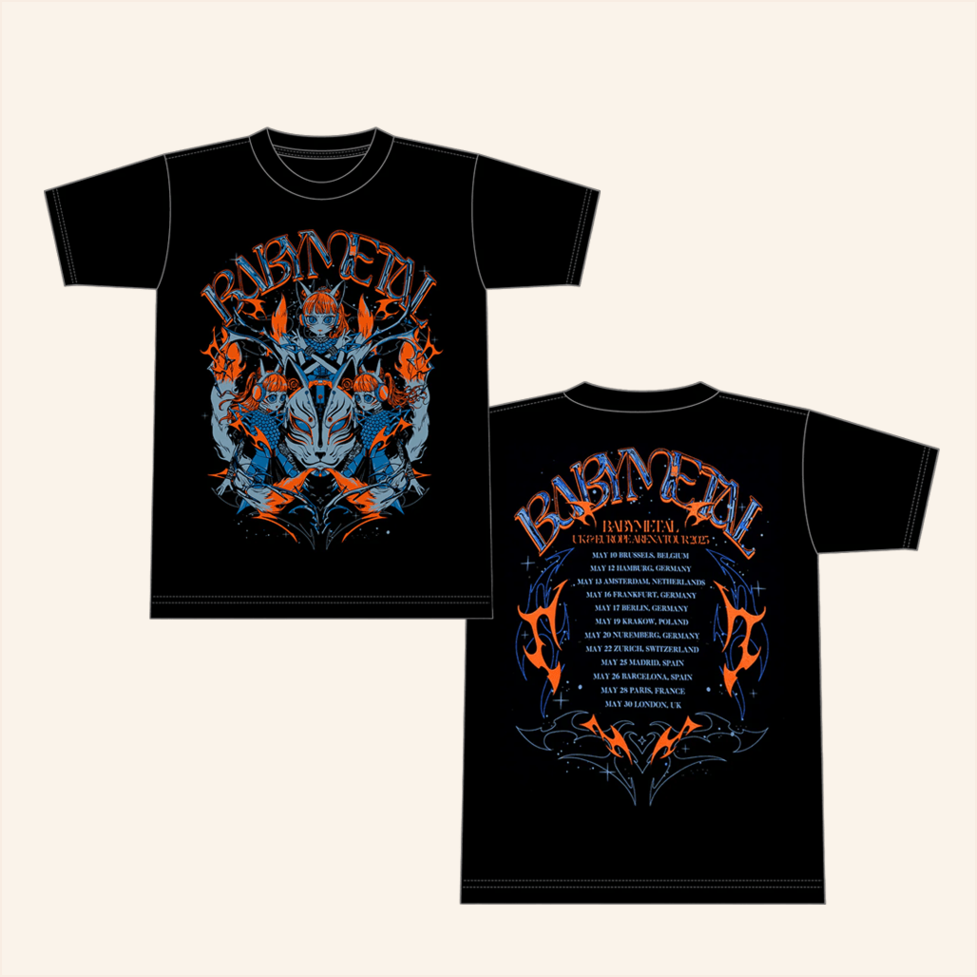 Apparel 123 Thunder T-Shirt Babymetal UK Merch Unique Gifts For Boyfriend Gifts For Friends