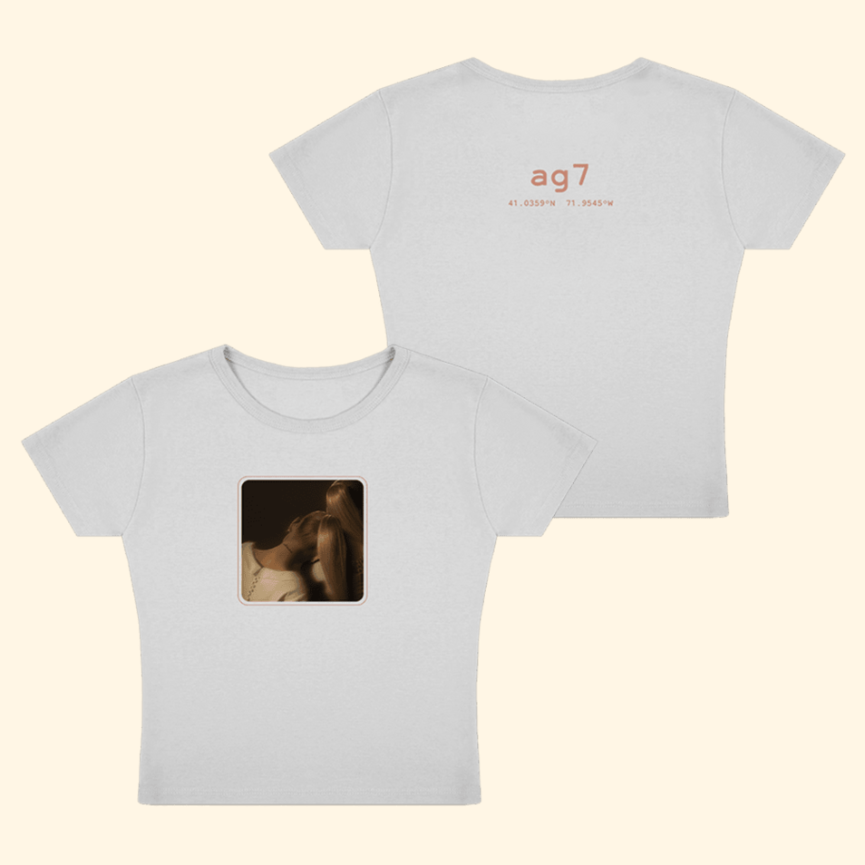 Ariana Ag7 Cropped T-Shirt Ariana Merch Music Lovers Gifts For Fans Christmas Gifts For Him