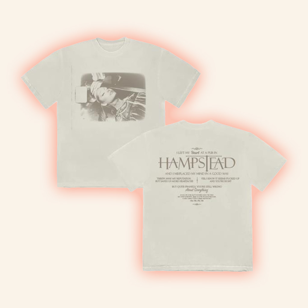 Ariana Grande Merch Hampstead Photo T-Shirt Best Gifts For Music Lovers