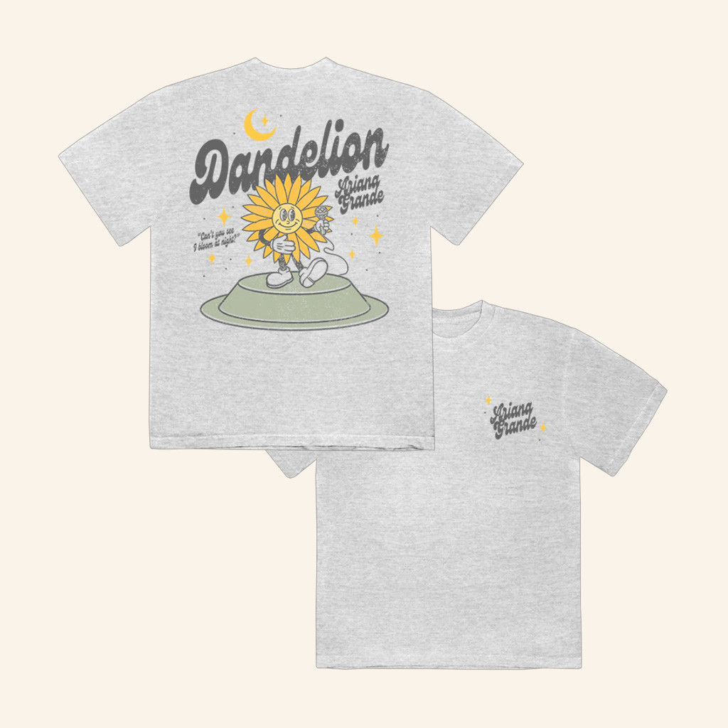 Ariana Grande Merch Store Dandelion T-Shirt Gifts For Someone Who Likes Music