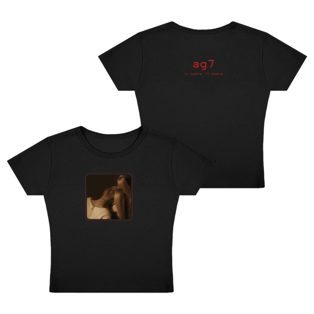Ariana Merch Ariana Ag7 Cropped T-Shirt Gifts For Music Fans