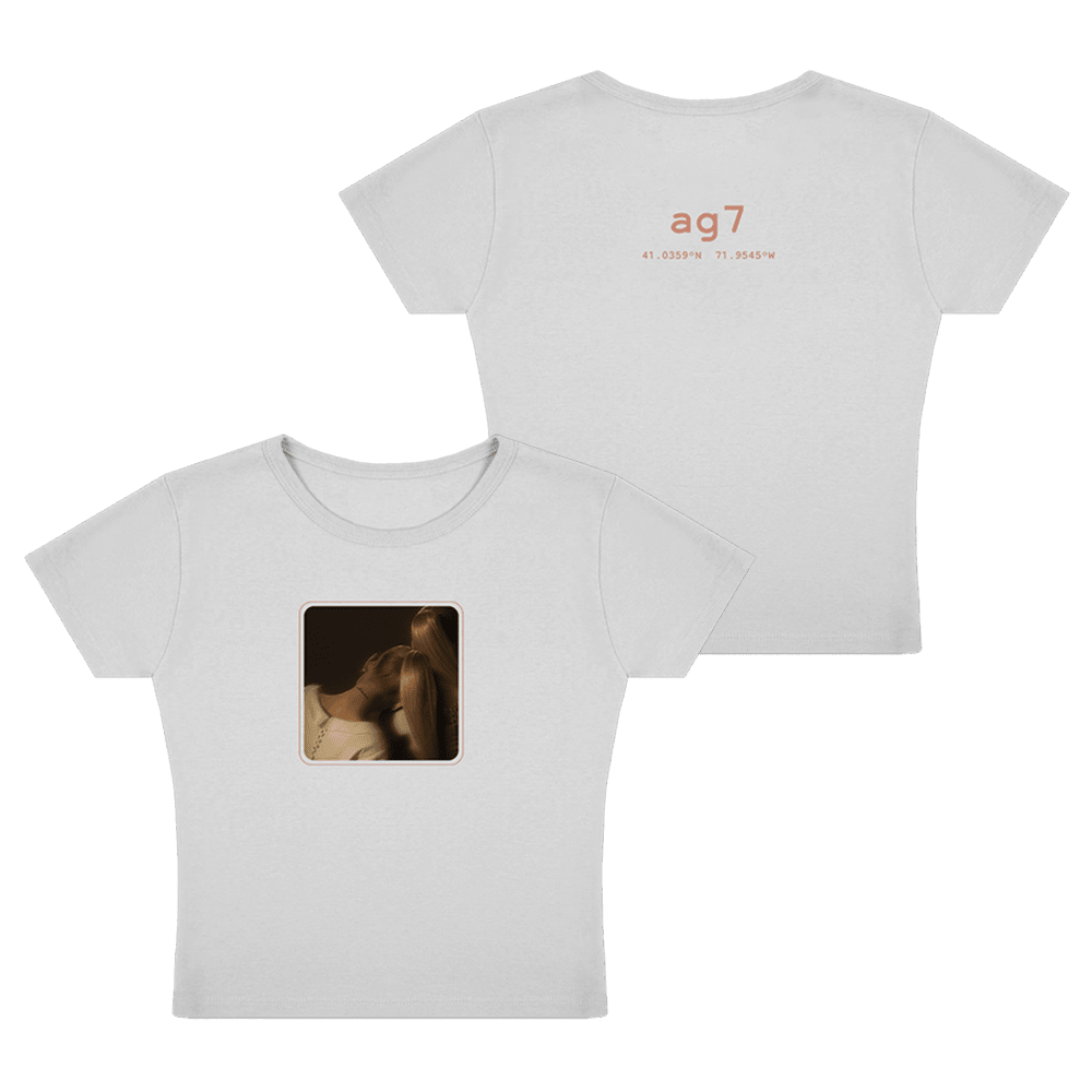 Ariana Merch Ariana Ag7 Cropped T-Shirt Music Lovers Gifts For Fans