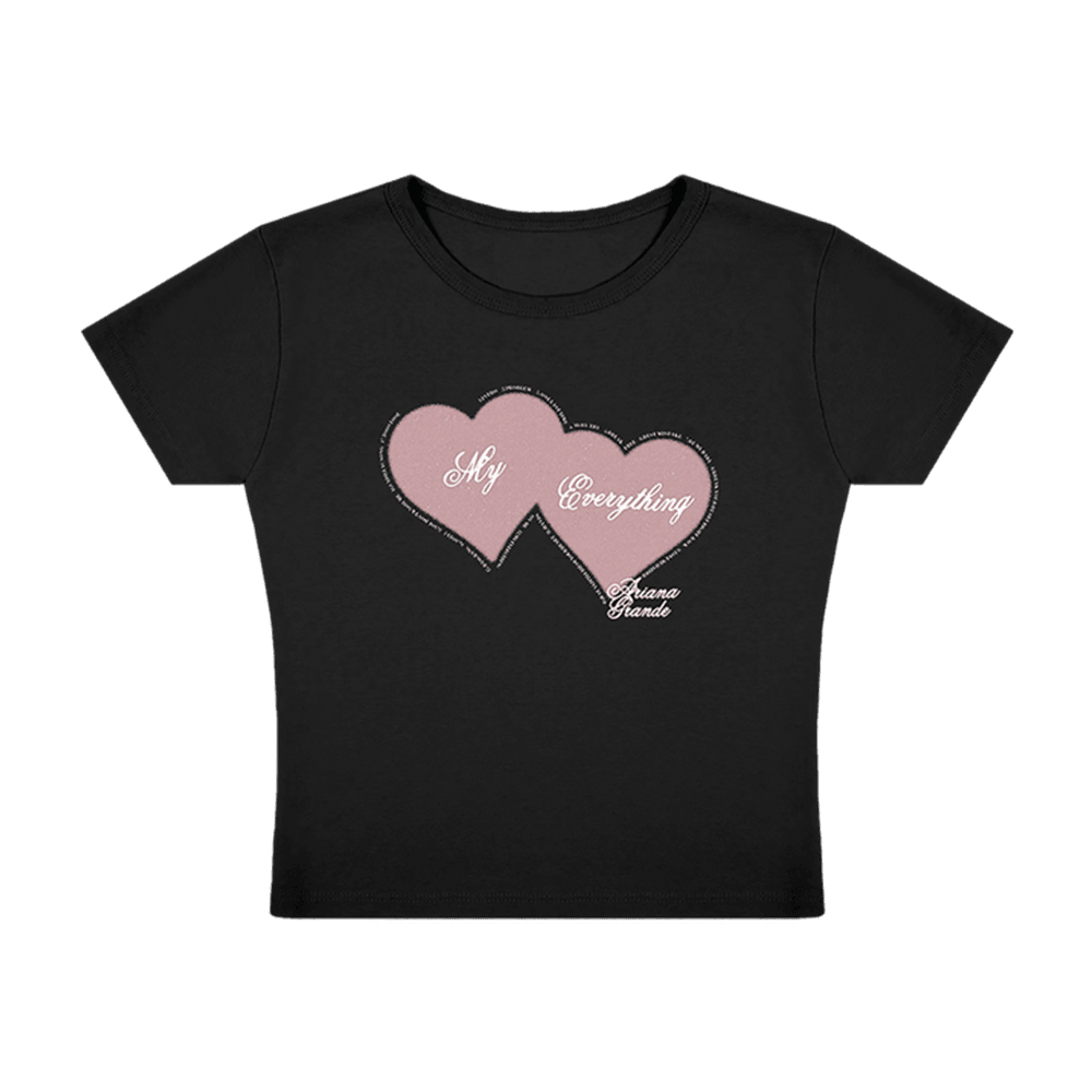 Ariana Merch Ariana My Everything Tenth Anniversary Cropped T-Shirt Music Lovers Gifts For Fans