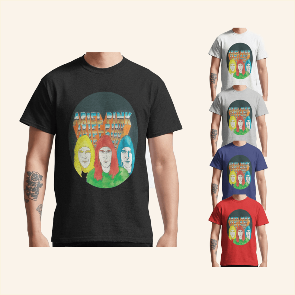 Ariel Pink T-Shirt King Gizzard Merch Gift Ideas For Fans Birthday Gifts For Best Friend