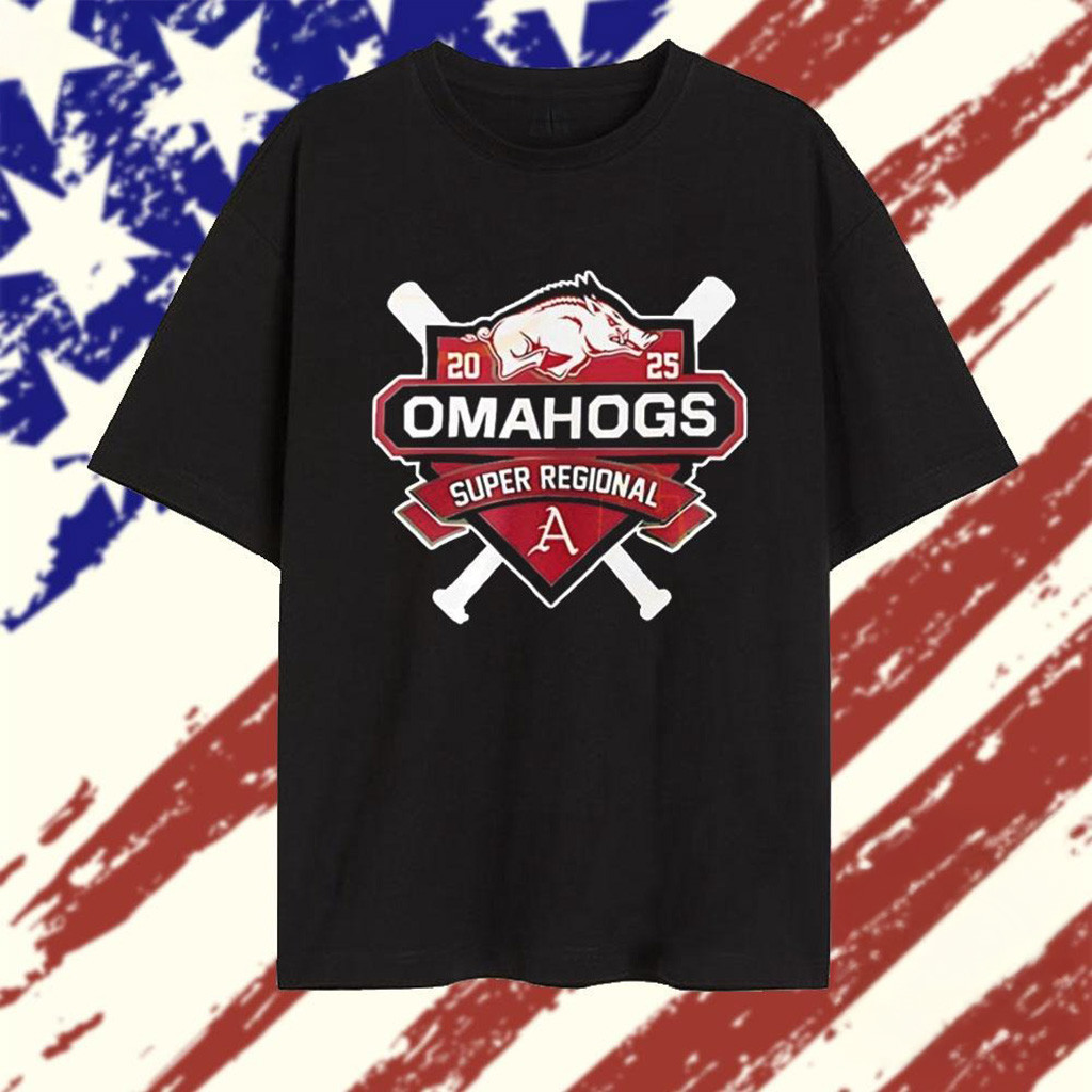 Arkansas Razorbacks Super Regional 2025 Omahogs T-Shirt