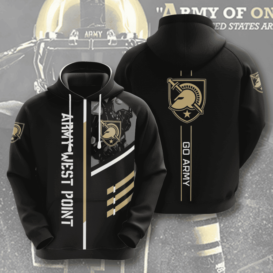 Army Black Knights Hoodie Zip Hoodie