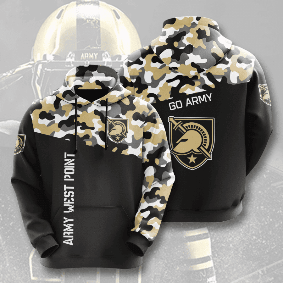 Army Black Knights Hoodie  Zip Hoodie Version 2904