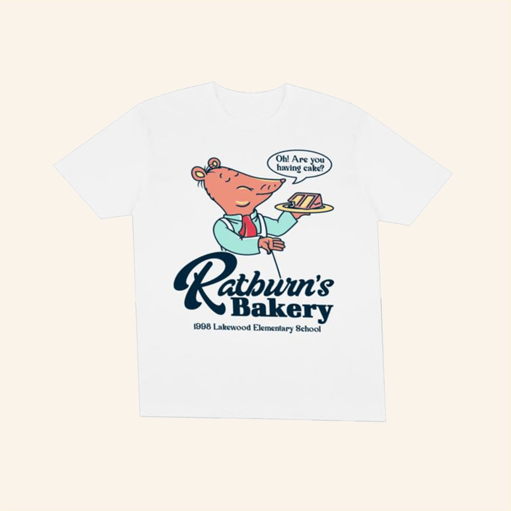 Arthur Ratburns Bakery T-Shirt Retrokid Merch White Gifts For Wife Birthday Gift Ideas