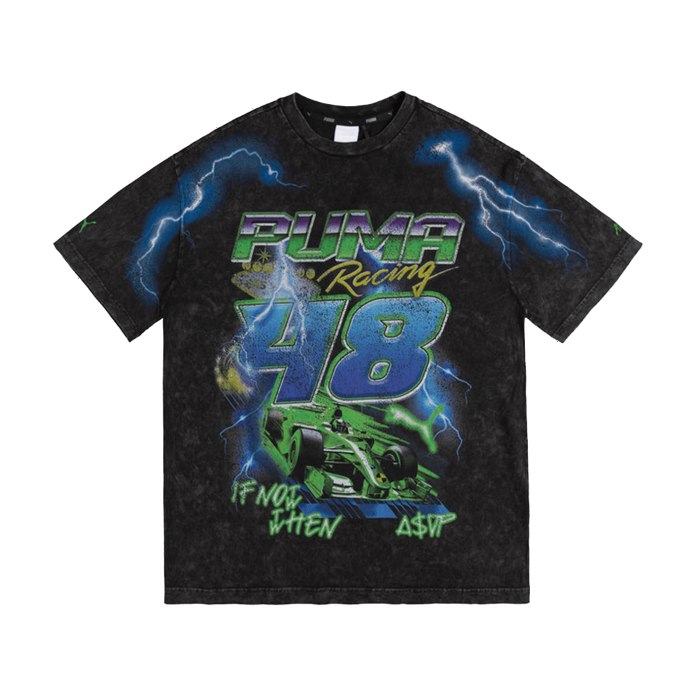 ASAP Rocky Merch ASAP Rocky x Puma T-Shirt Best Fathers Day Gifts For Dad Gifts For BFF