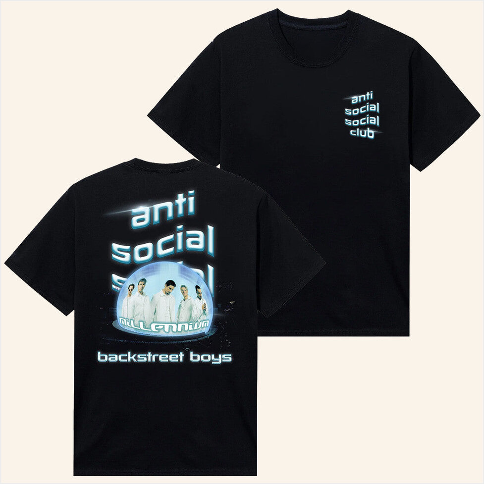 Assc X Bsb Sphere T-Shirt Antisocialsocialclub Merch Best Birthday Gift Ideas