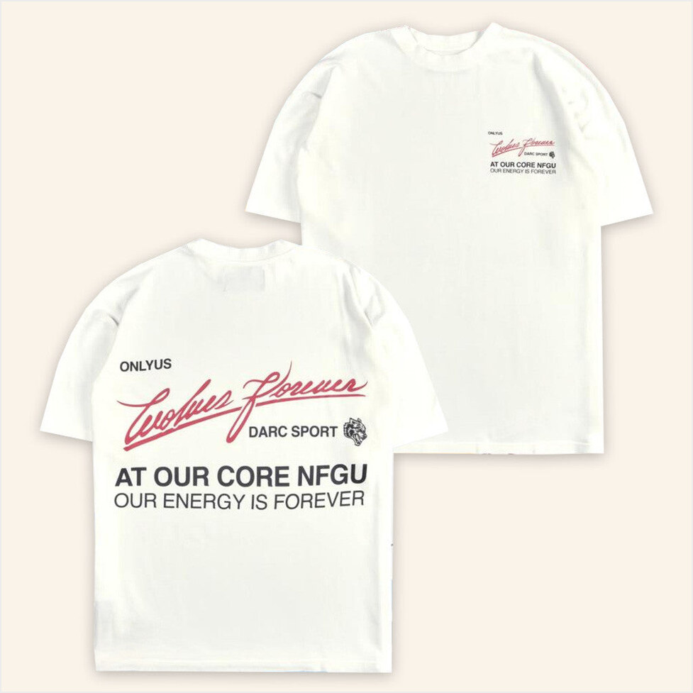 At Our Core White T-Shirt Darc Sport Ohana Merch Present For Husband BFF Birthday Gifts Ideas