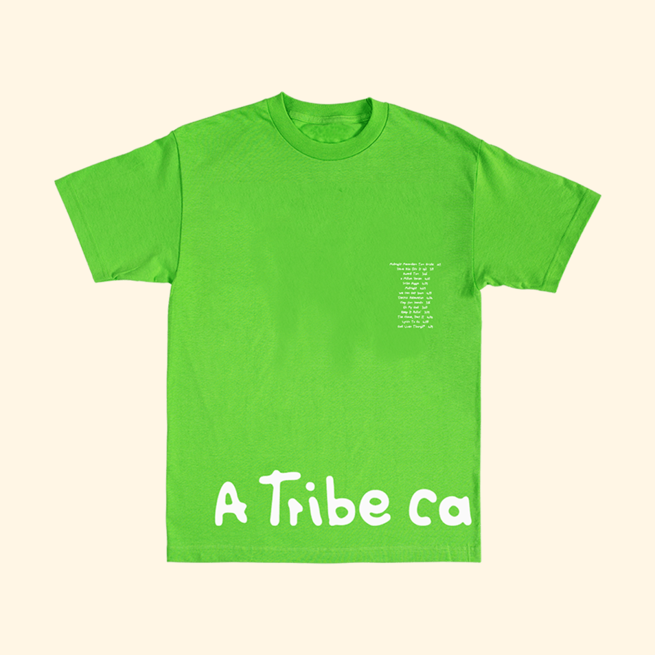 ATCQ 93 Album List Green T-Shirt A Tribe Called Quest Merch First Fathers Day Birthday Gift
