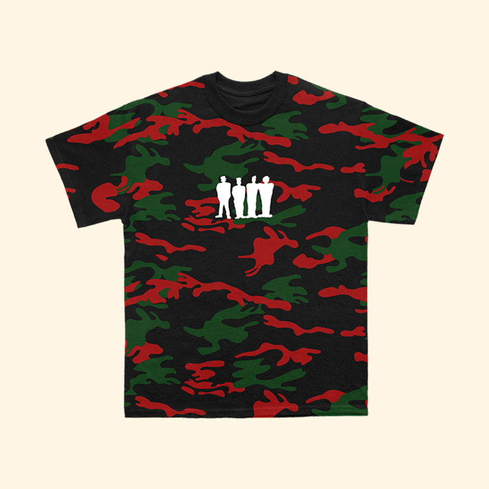 ATCQ Camo T-Shirt A Tribe Called Quest Merch Fathers Day Birthday Gifts For Hip Hop Fans