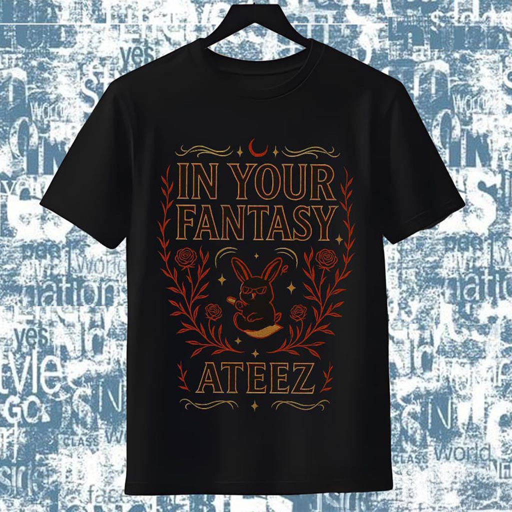 Ateez World Tour 2025 Shirt, Ateez 2025 World Tour in Your Fantasy Tshirt, ATEEZ Mito Golden