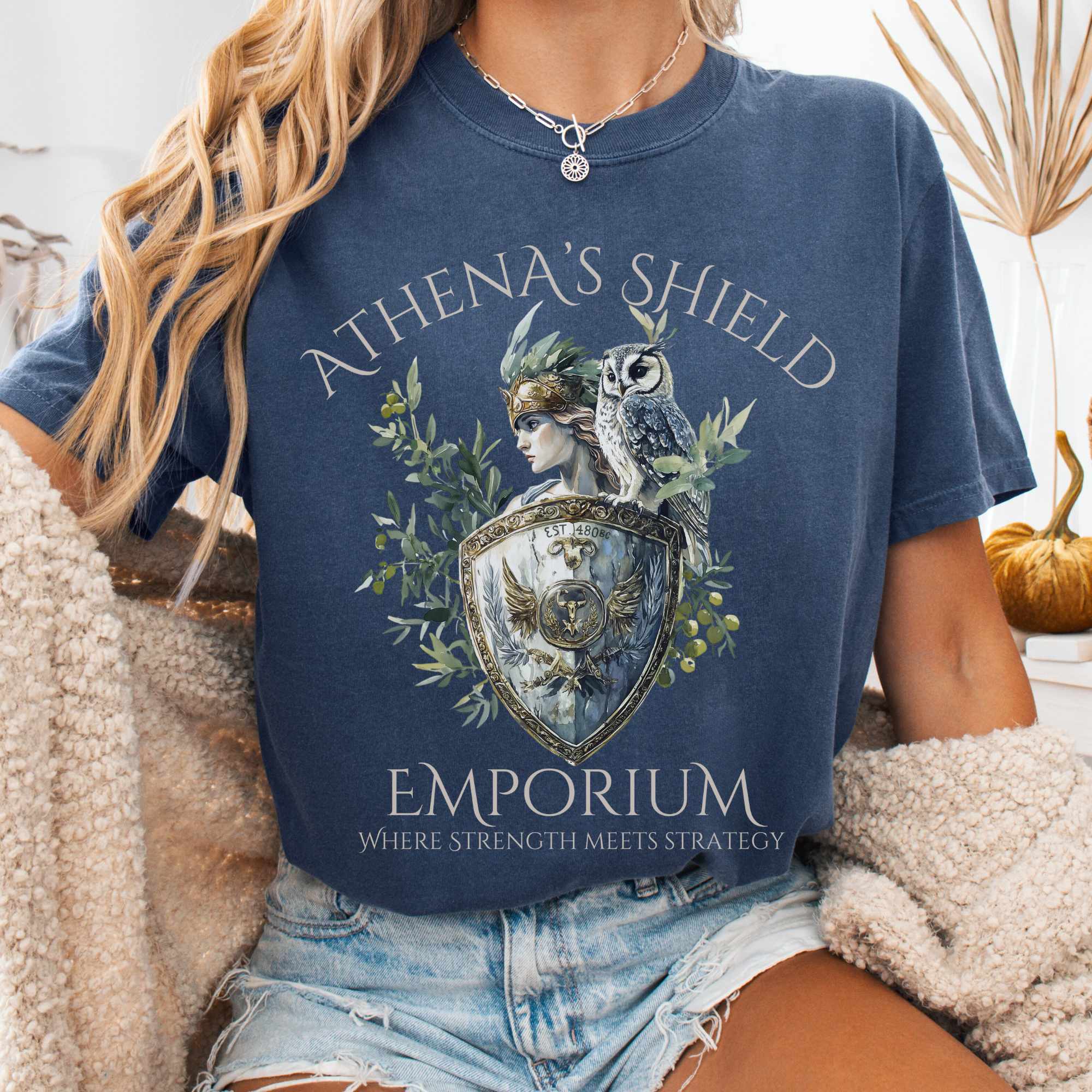 AthenaS Shield Emporium T-Shirt Best Gift For Girlfriend