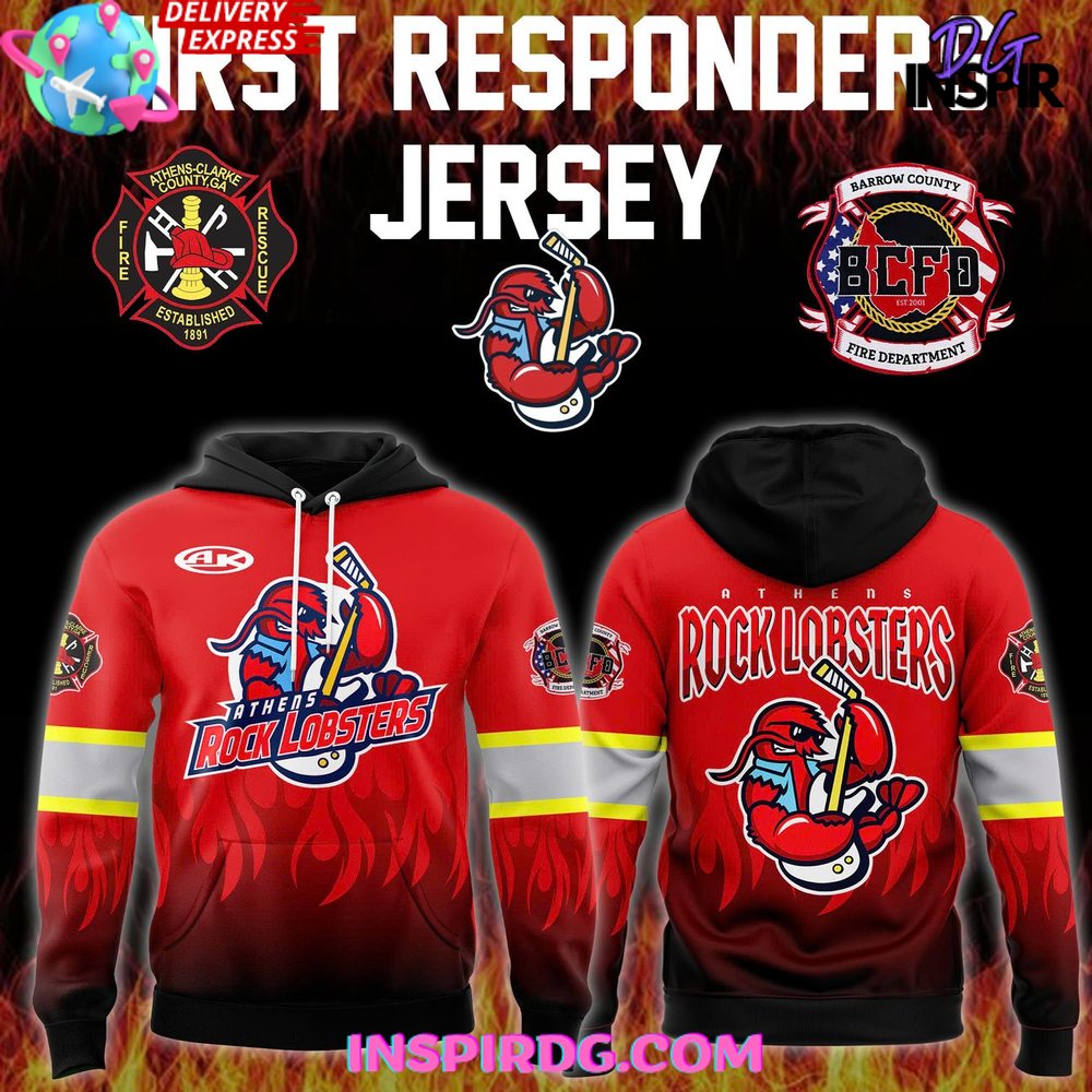 Athens Rock Lobsters x First Responders 2025 Hoodie