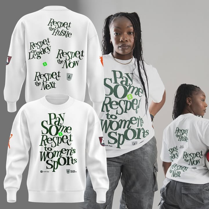 Atlanta Dream Pay Some Respect To WomenÃ¢â‚¬â„¢S Sports Sweatshirt Best Basketball FatherÃ¢â‚¬â„¢S Day Gifts