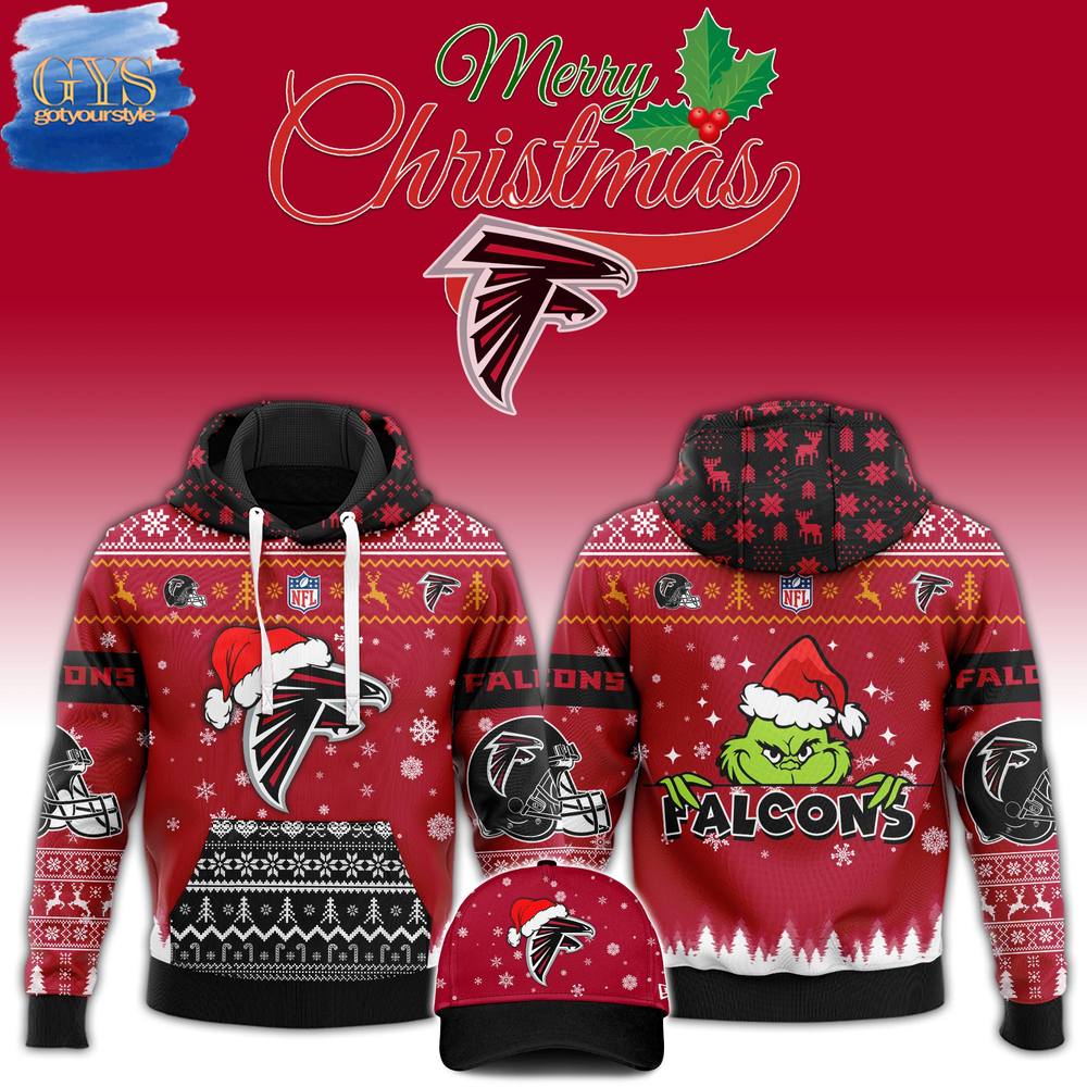 Atlanta Falcons 2024 Christmas Limited Edition Hoodie