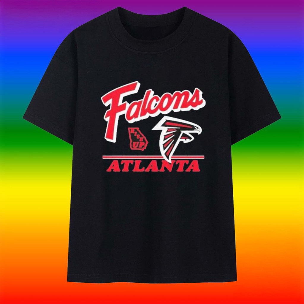 Atlanta Falcons Fly Rise Up 2025 T-Shirt