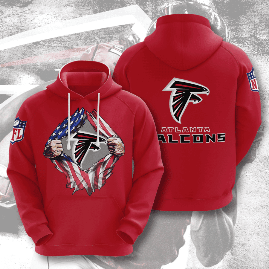 Atlanta Falcons Hoodie  Zip Hoodie Version 2885
