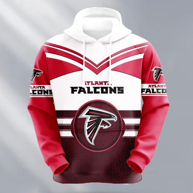 Atlanta Falcons Logo NFL 3D Hoodie
