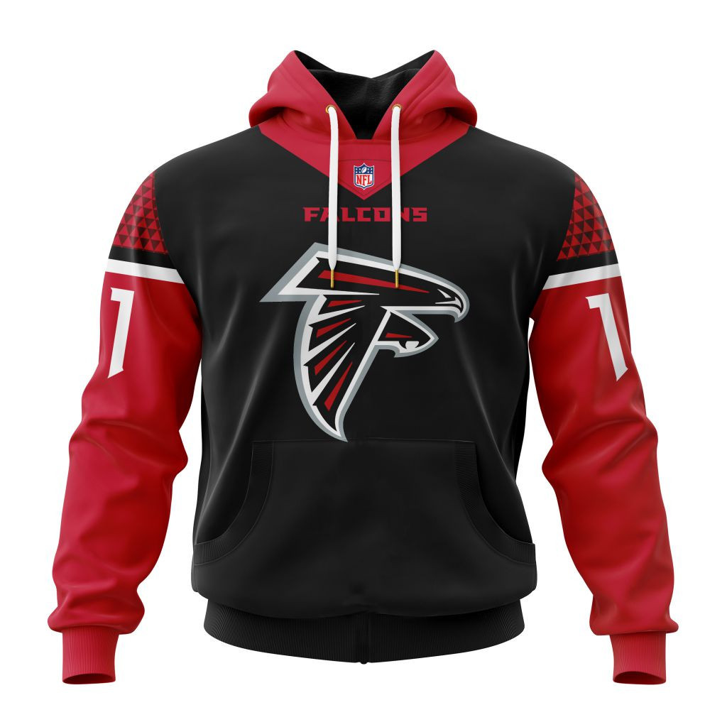 Atlanta Falcons Specialized Design Personalized Letters Number V24101201 Hoodie
