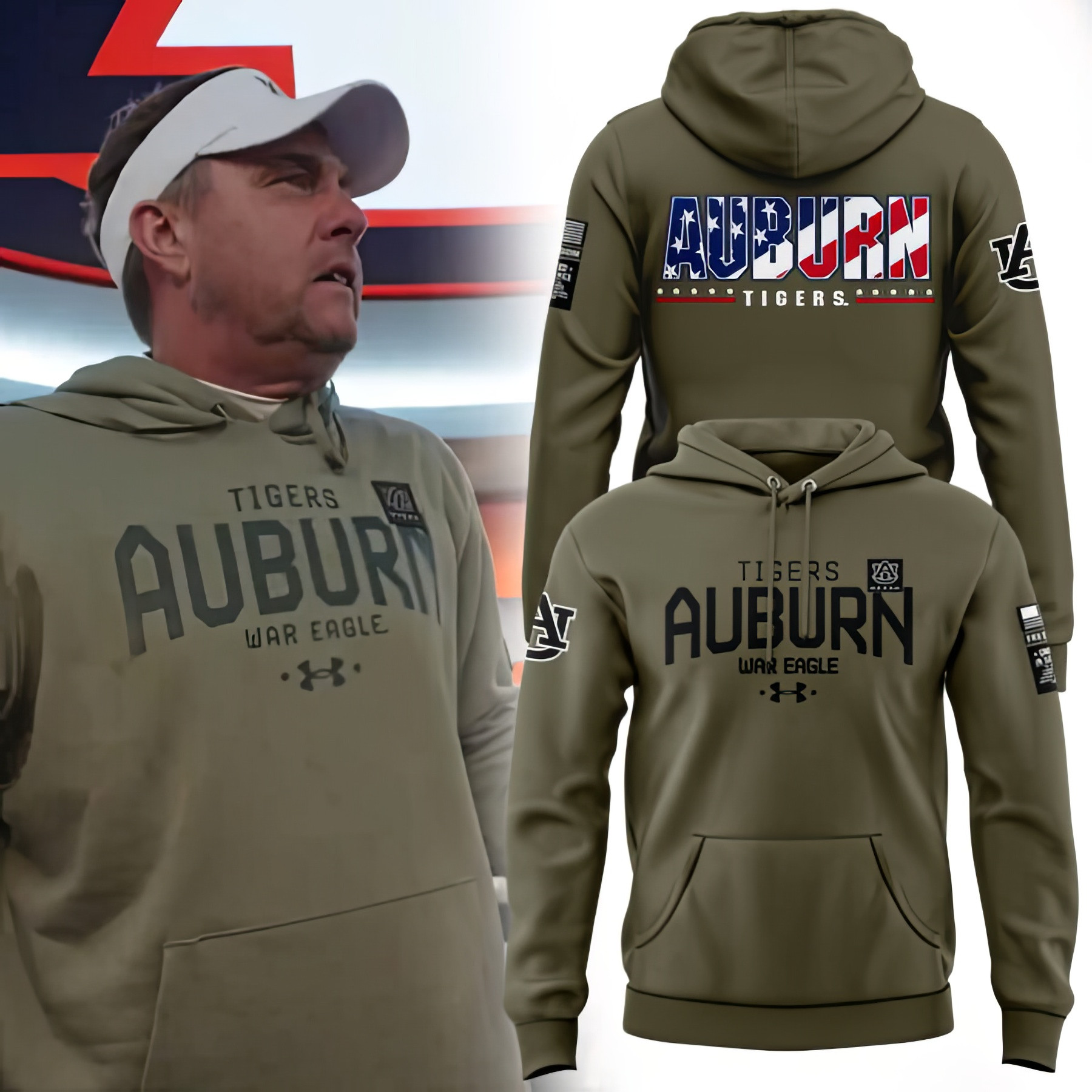 Auburn Basketball Veteran Hoodie Best Gift For A Basketball Fan