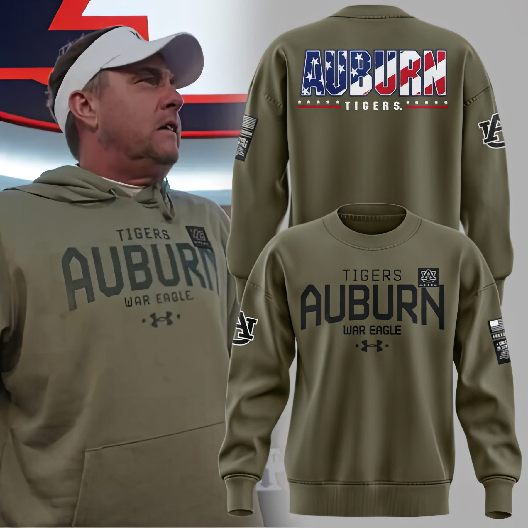 Auburn Basketball Veteran Sweatshirt Unique Gifts For Basketball Lovers