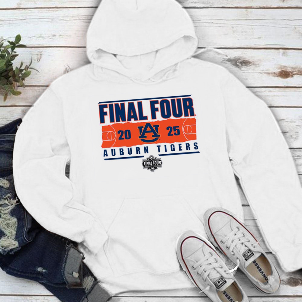 Auburn Tigers 2025 NCAA MenÃ¢â‚¬â„¢s Basketball Tournament March Madness Final Four Hoodie Him Gifts