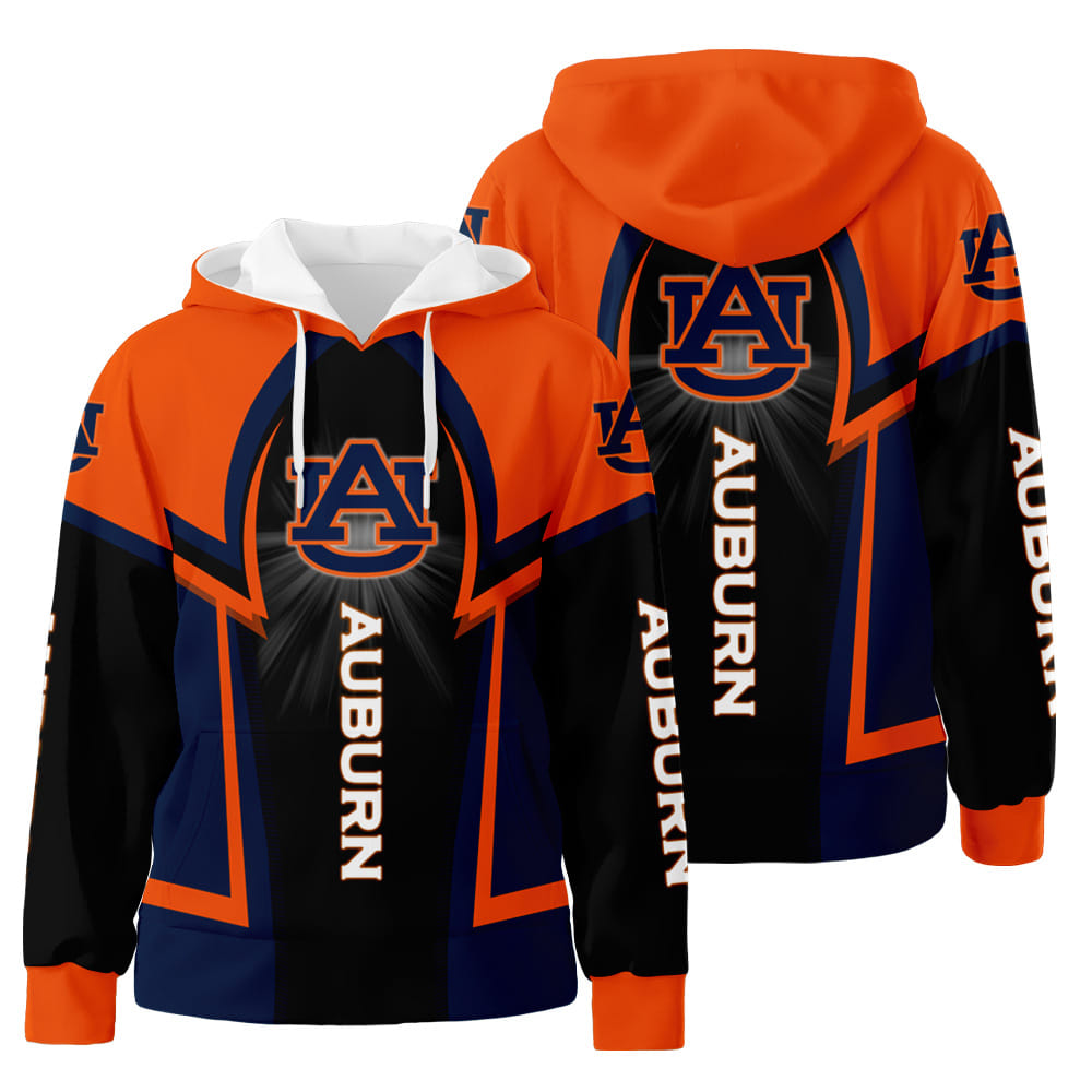 Auburn Tigers Fan 3D All Over Print Hoodie Zip-Up Hoodie