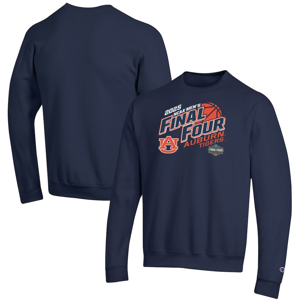 Auburn Tigers Final Four Sweatshirt 2025 NCAA MenÃ¢â‚¬â„¢s Basketball March Madness Merchandise