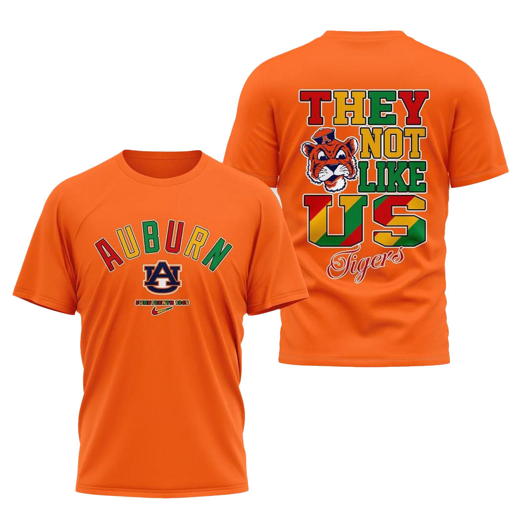 Auburn Tigers Juneteenth Freedom Day Shirt Auburn Tigers Merch Best Gifts For Football Fans