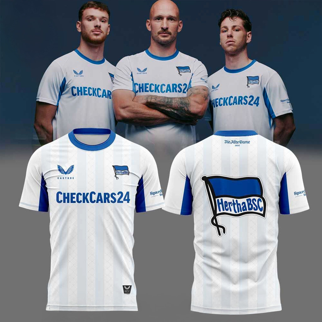 Auflage Hertha FC Unser Auswartstrikot 202526 Shirt Fan Merch Gift For Dad