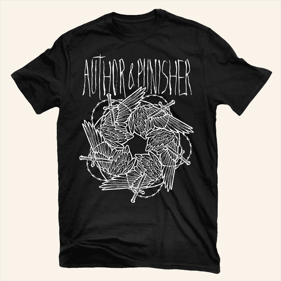 Author And Punisher Nocturnal Birding T-Shirt Relapse Records Merch Him Birthday Gifts