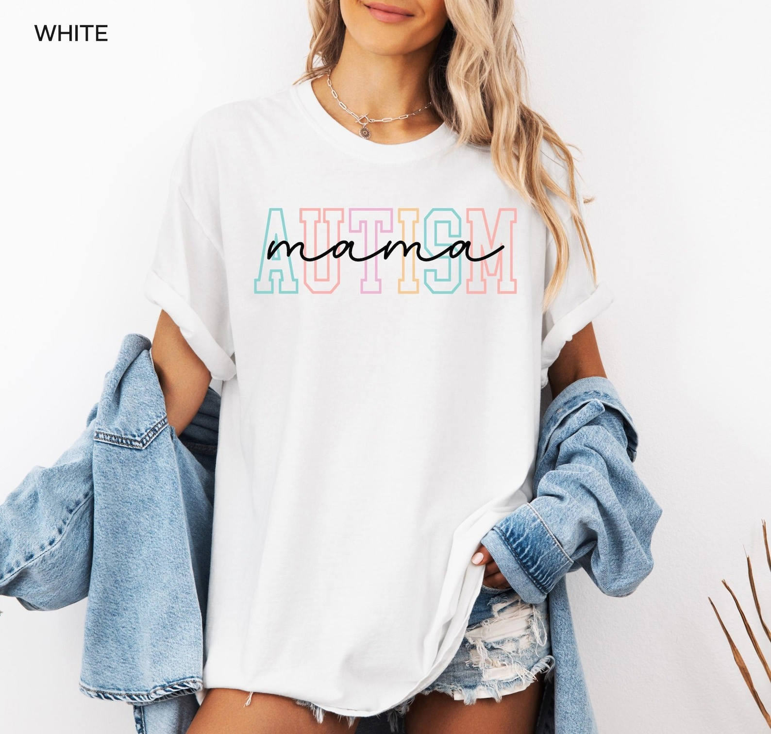 Autism Mom T-Shirt Autism Awareness Month Perfect Gift for Mothers