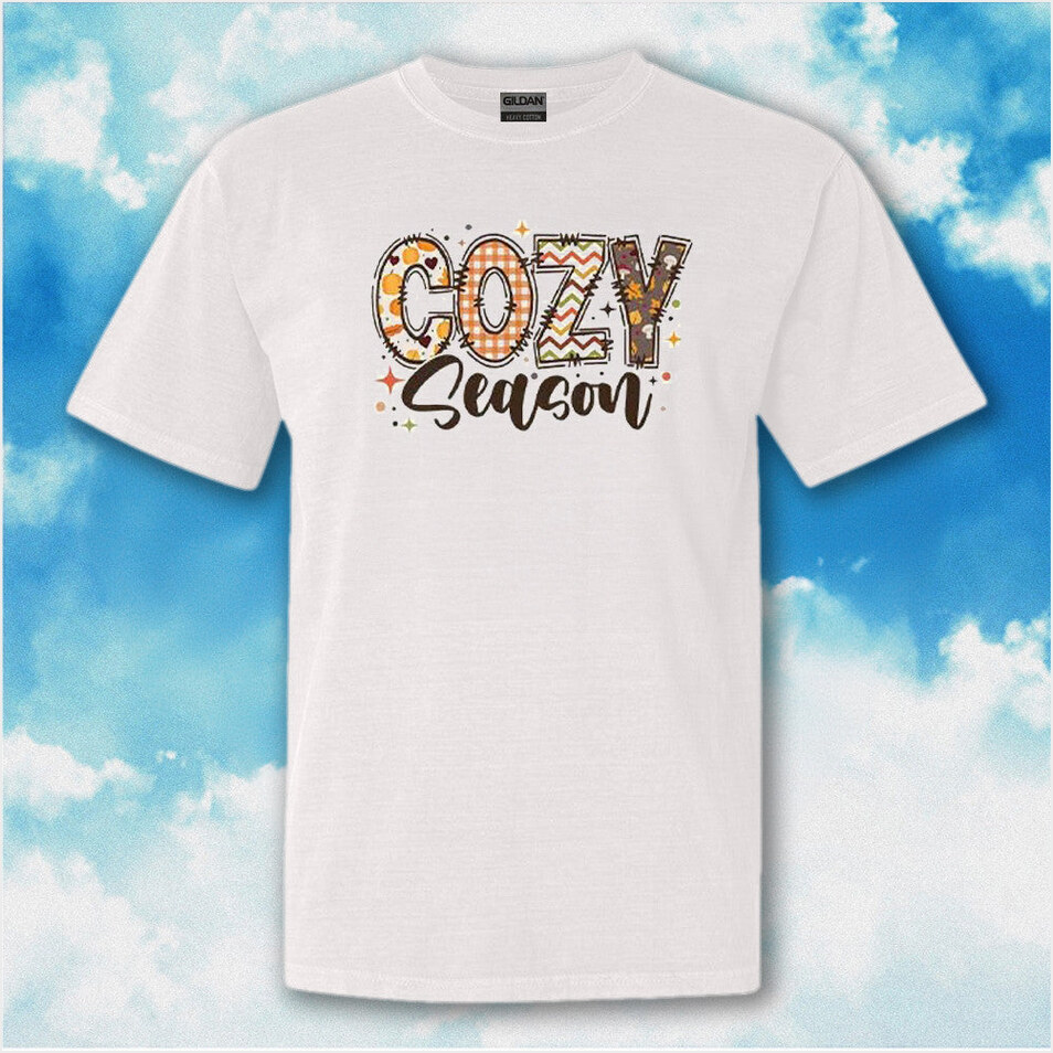 Autumn Cozy Season T-Shirt Happy Thanksgiving Shirt Birthday Gifts For Best Friend Her