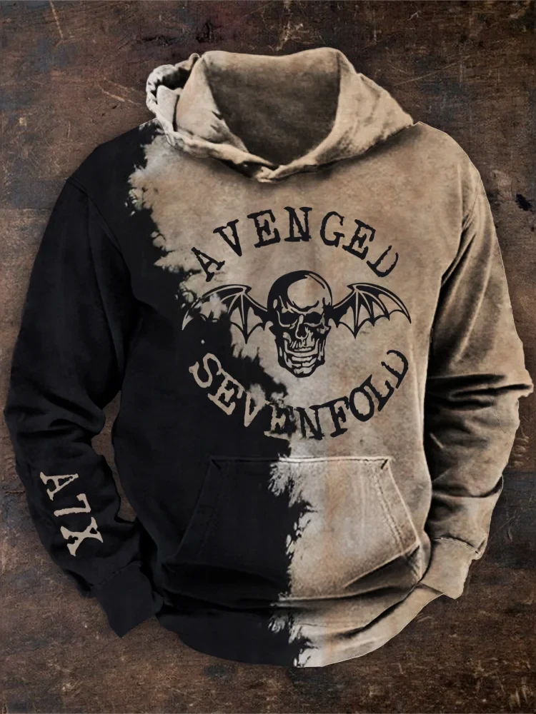 Avenged Sevenfold Merch Avenged Sevenfold Wings Skull Hoodie A7X Merch Top 10 Fathers Day Gifts