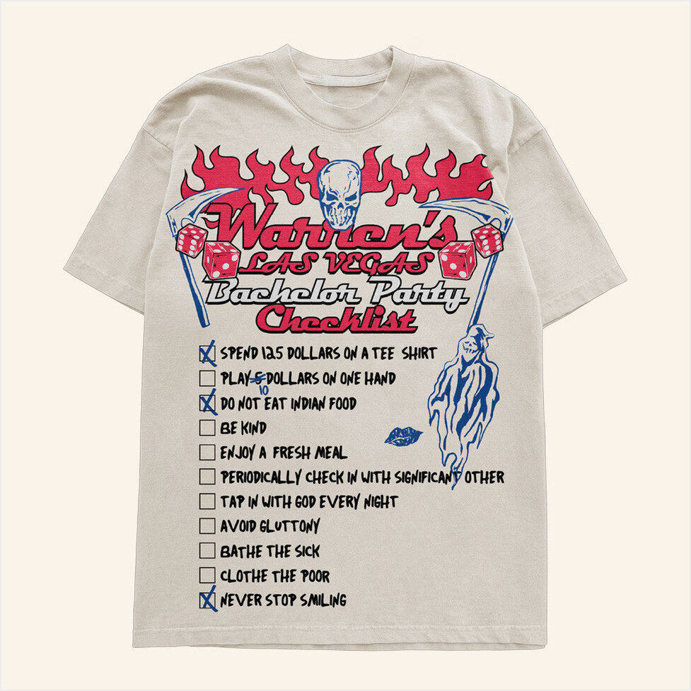 Bachelor Party T-Shirt Warren Lotas Merch Birthday Gifts For Husband BFF Gifts