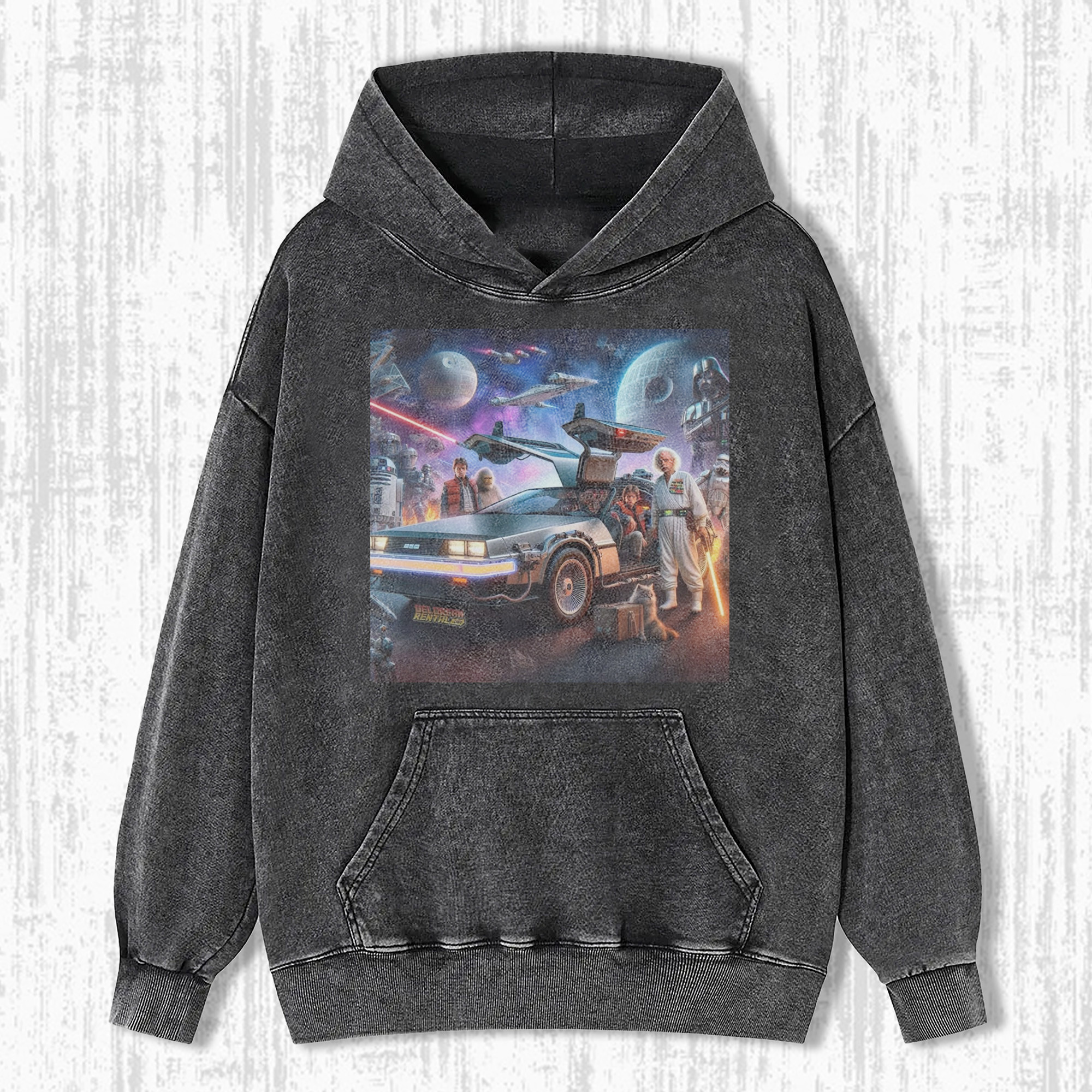 Back To The Future Star Wars Hoodie Gifts For People Who Like Star Wars