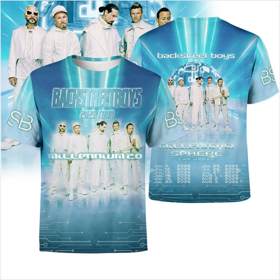 Backstreet Boys 2025 Tour Special Edition T-Shirt Backstreet Boys Merch Husband Birthday Gifts