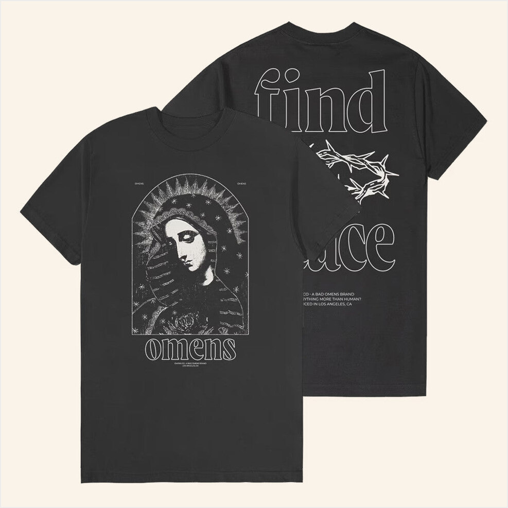 Bad Omens Find Peace Shirt Bad Omens Merch Best Gifts For Husband Birthday Gift Ideas