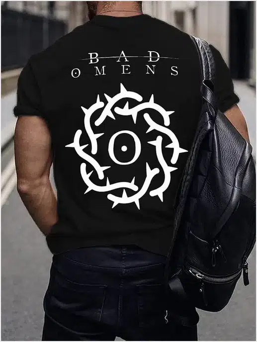 Bad Omens Shirt Rock Band Inspired Thrones Graphic T-Shirt Bad Omens Merchandise