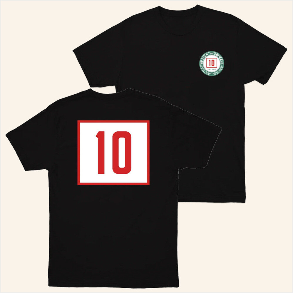 Badge T-Shirt Section 10 Merch Presents For Boyfriend Birthday Gifts For Best Friend