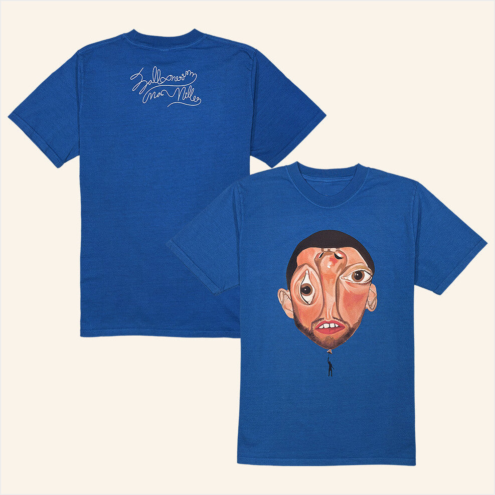 Balloonerism Cover T-Shirt Mac Miller Merch Gifts For Friends Birthday Gift Ideas