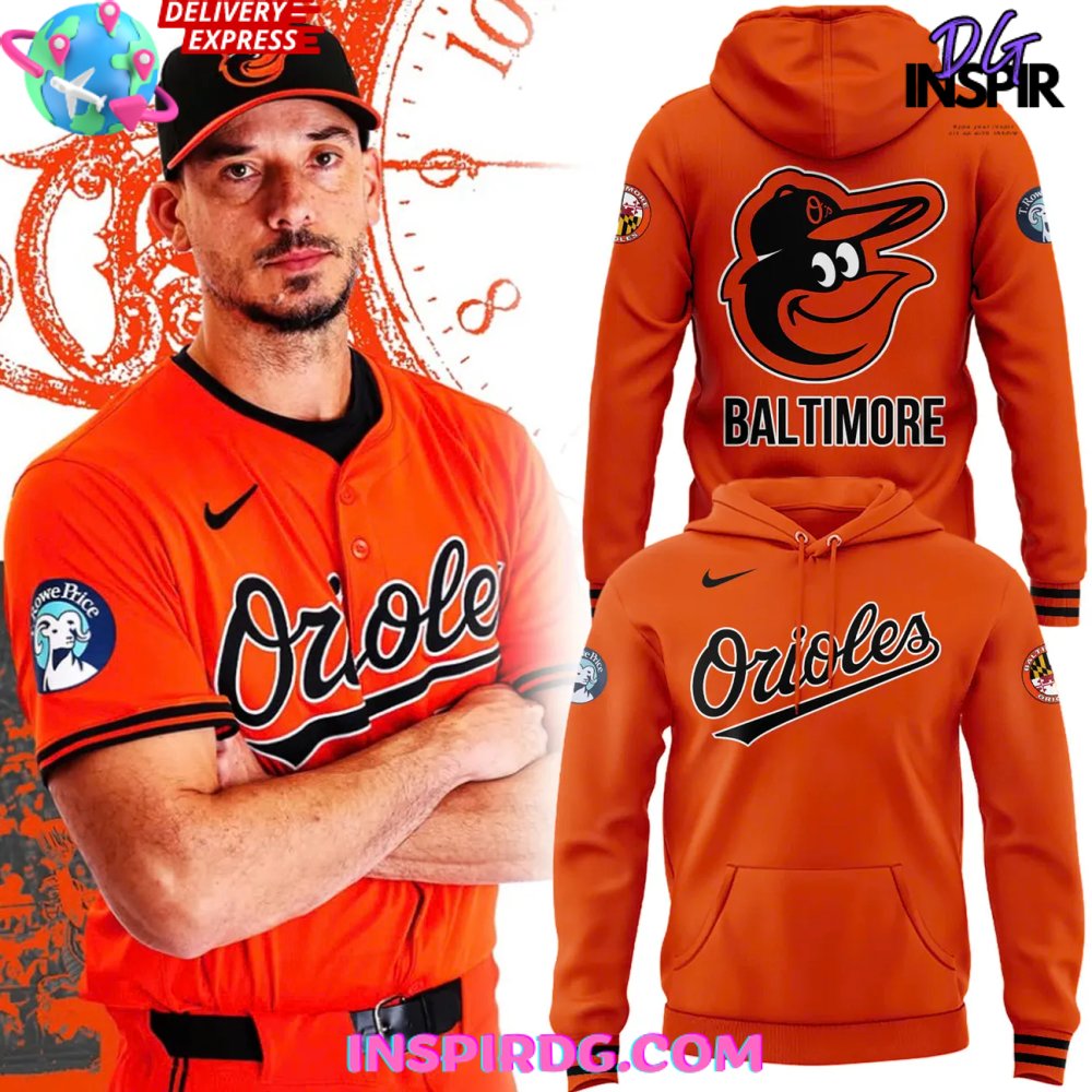 Baltimore Orioles Collab T Rowe Price Hoodie