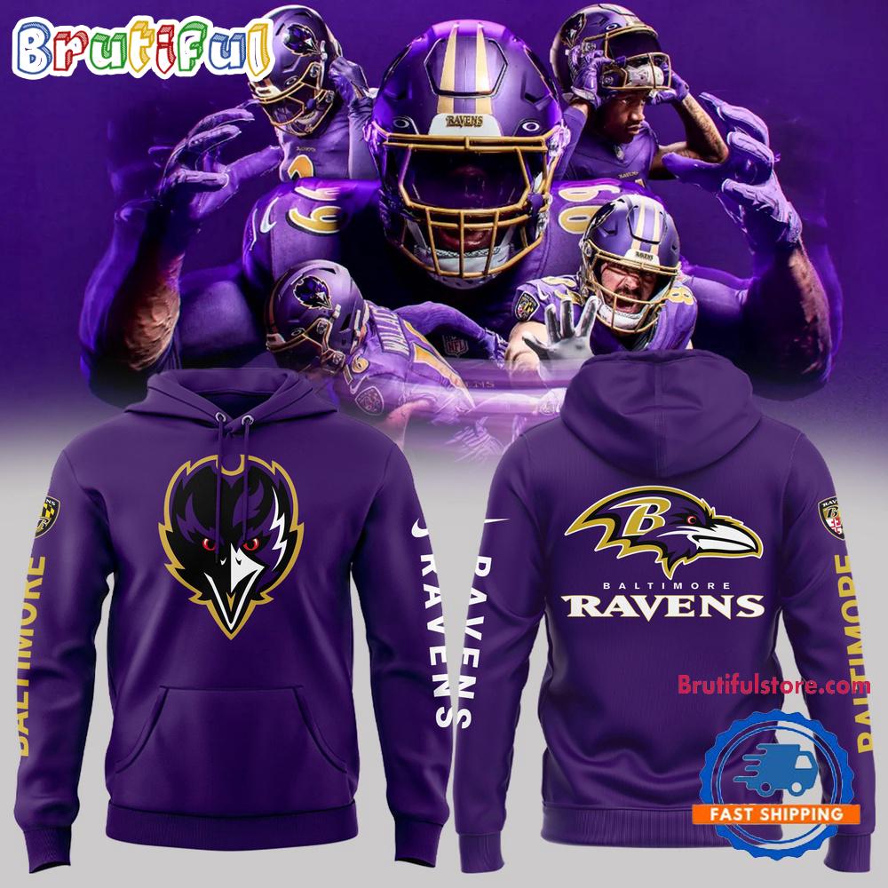 Baltimore Ravens Purple Rising Limited Edition 2024 Hoodie