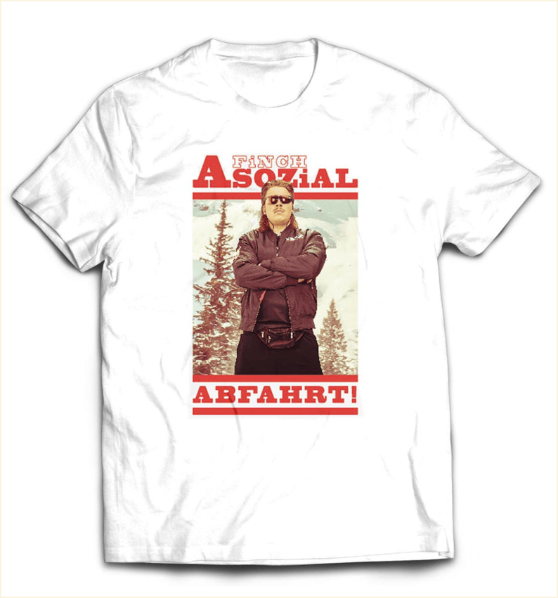 Band Finch Asozial Abfahrt T-Shirt Finch Merch Cool Birthday Gifts For Dad Gifts For BFF